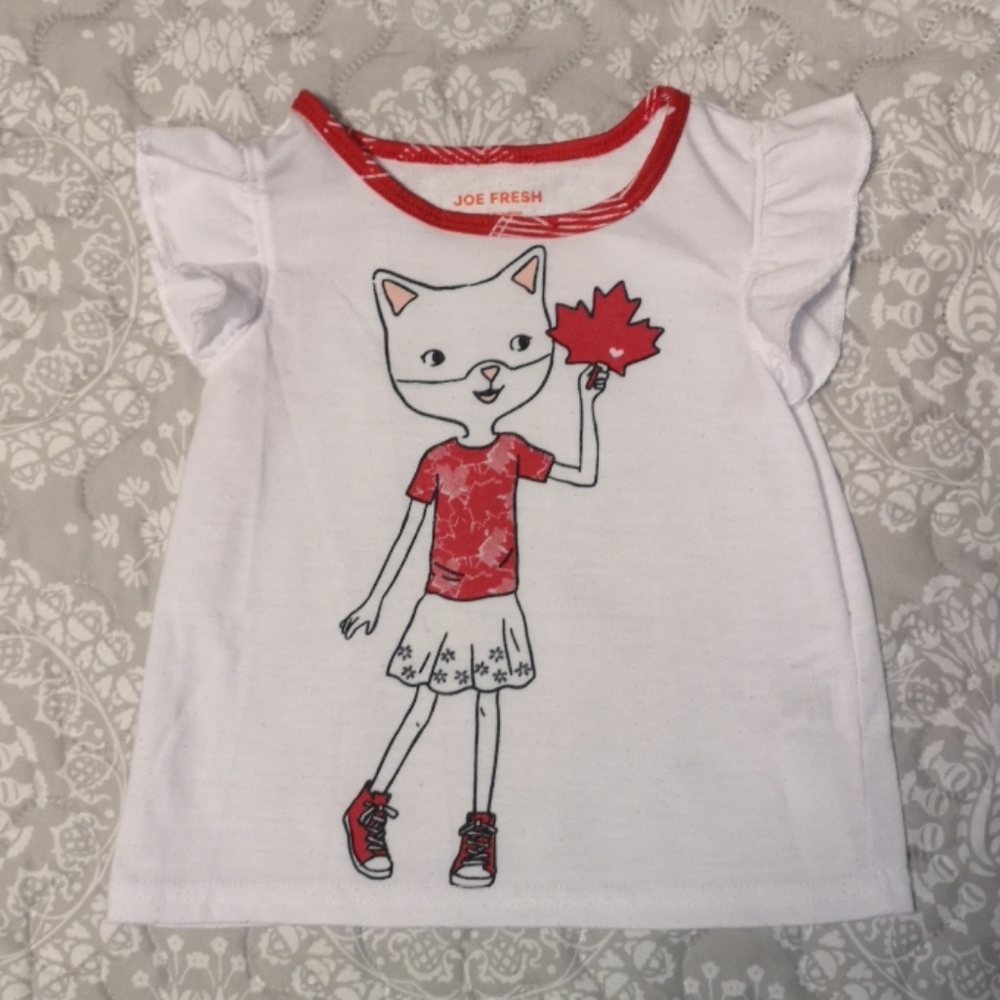 2yrs Sleeveless Canada tee